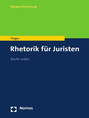 cover image of Rhetorik für Juristen